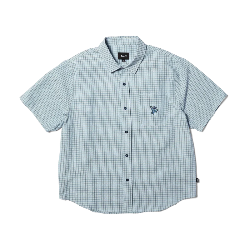 Huf Stuck On You Short Sleeve Plaid Shirt