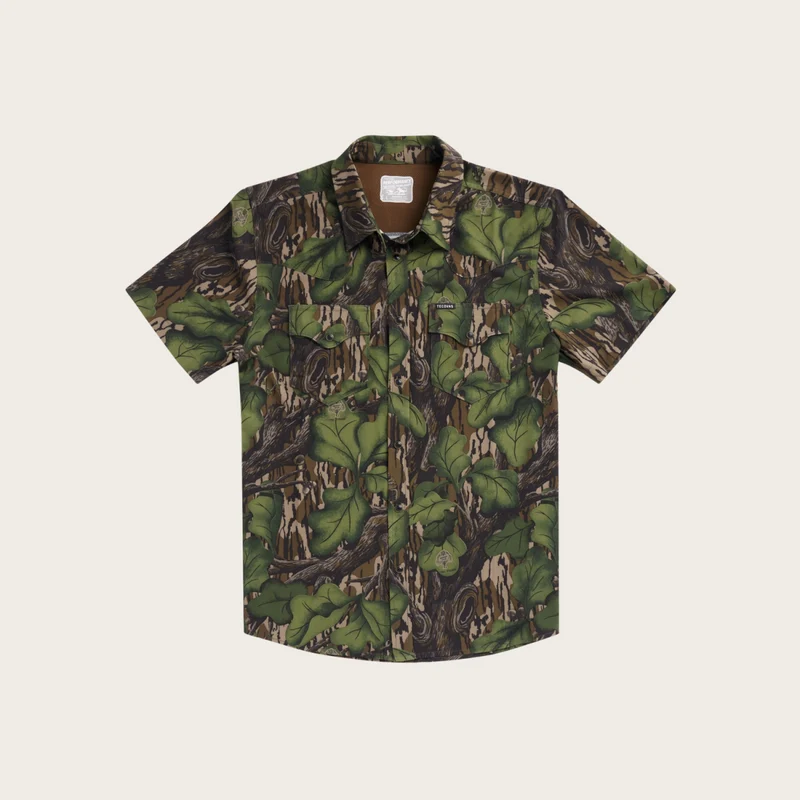 Men's Tecovas x Mossy Oak Performance Western Short Sleeve
