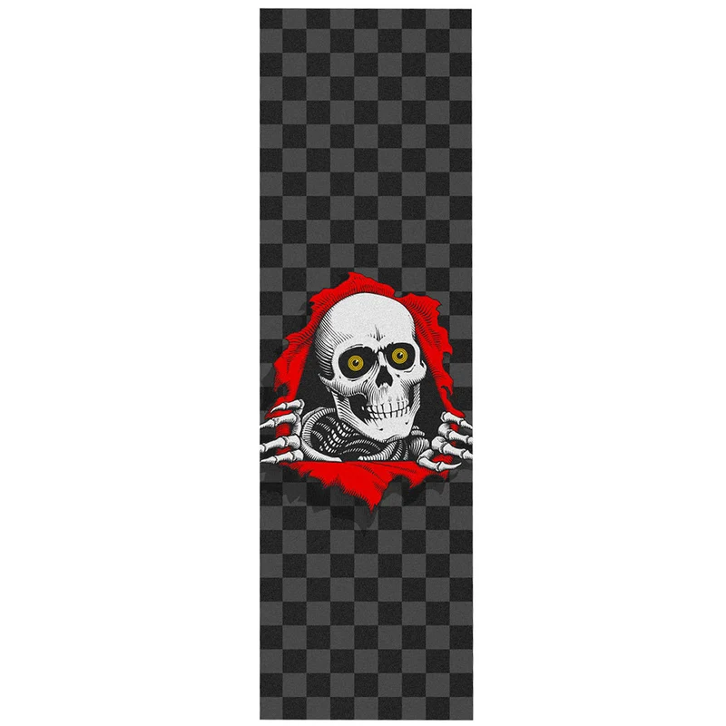 Powell Peralta Ripper Checkers Black Griptape Sheet