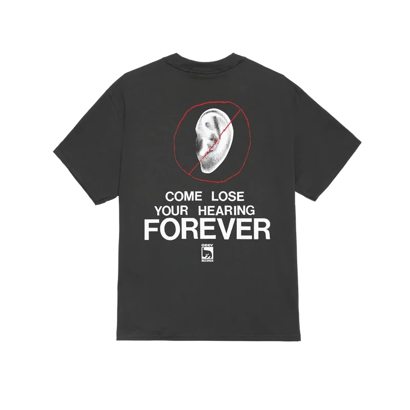 Obey Come Lose Your Hearing Tee