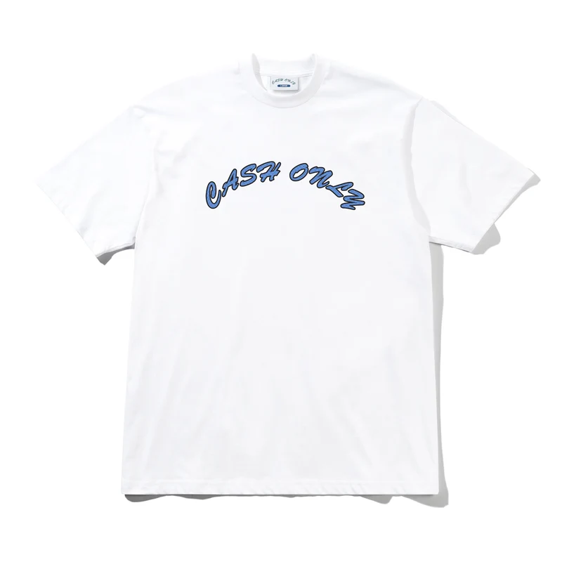 Cash Only Grid Logo Tee