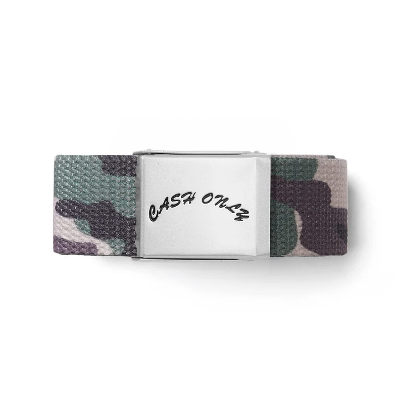 Cash Only Logo Web Belt
