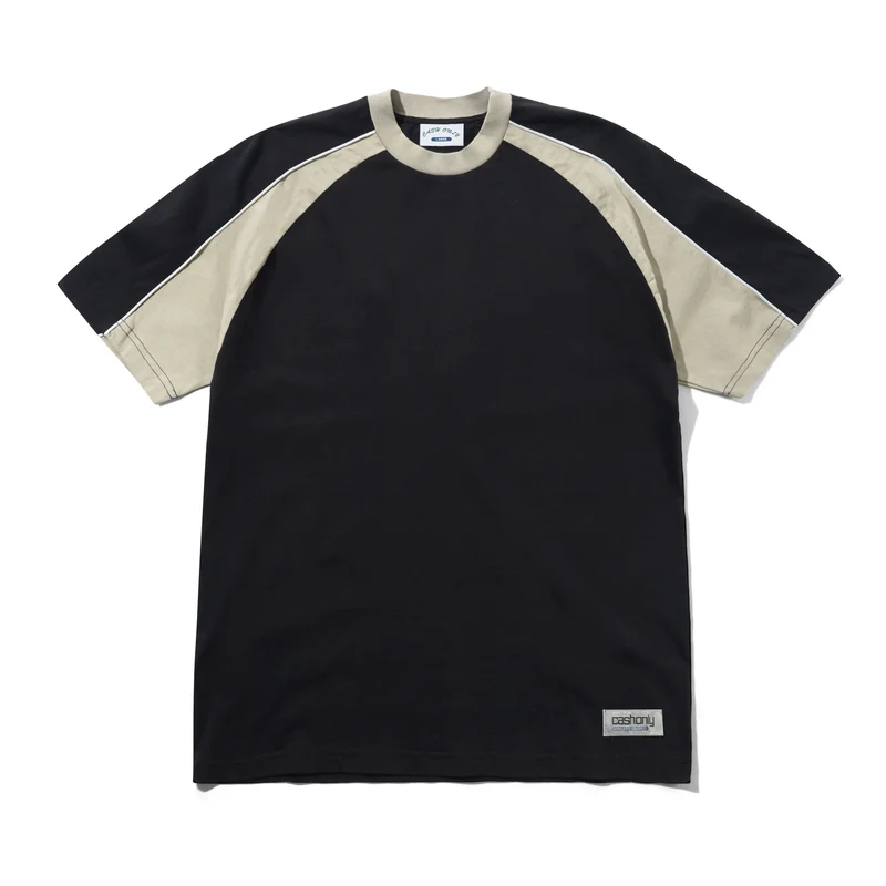 Cash Only Track Panel Tee