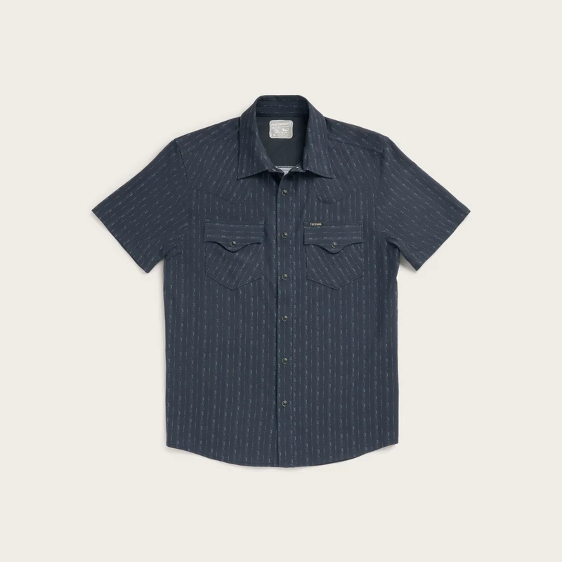 Men's Performance Western Short Sleeve Pearl Snap