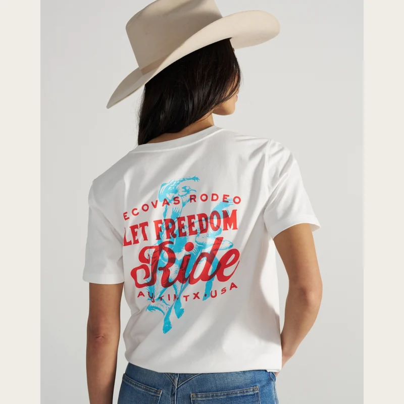 Women's Let Freedom Ride Tee