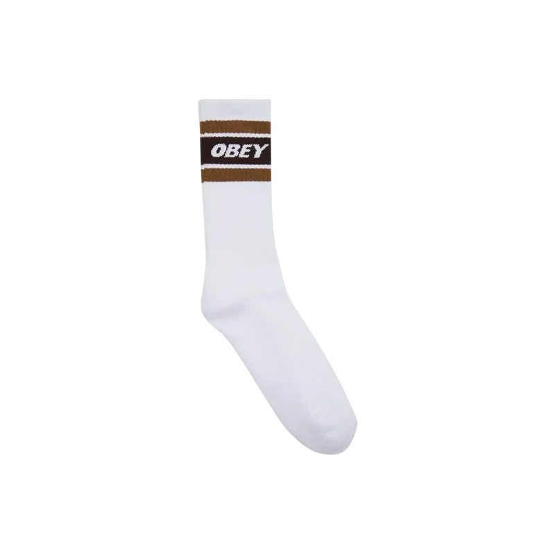 Obey Cooper II Socks white rosin