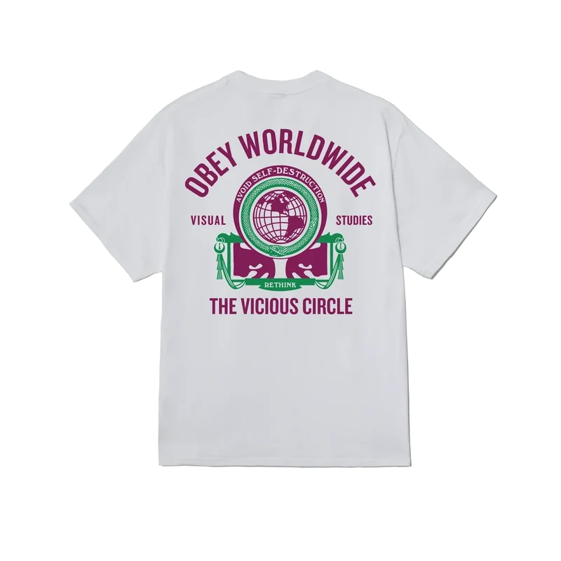 Obey vicious circle tee