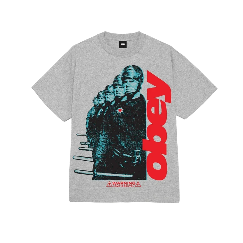 Obey love is brutal tee
