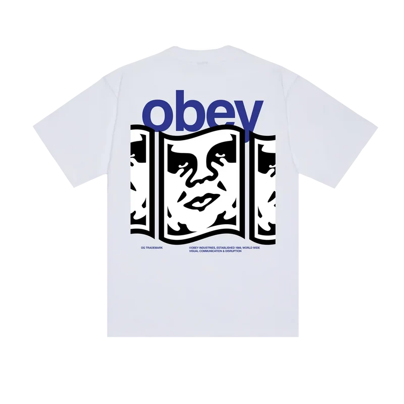 Obey disruption heavyweight classic tee