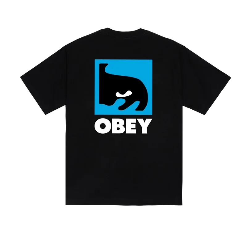 Obey quarter eye icon heavyweight classic tee