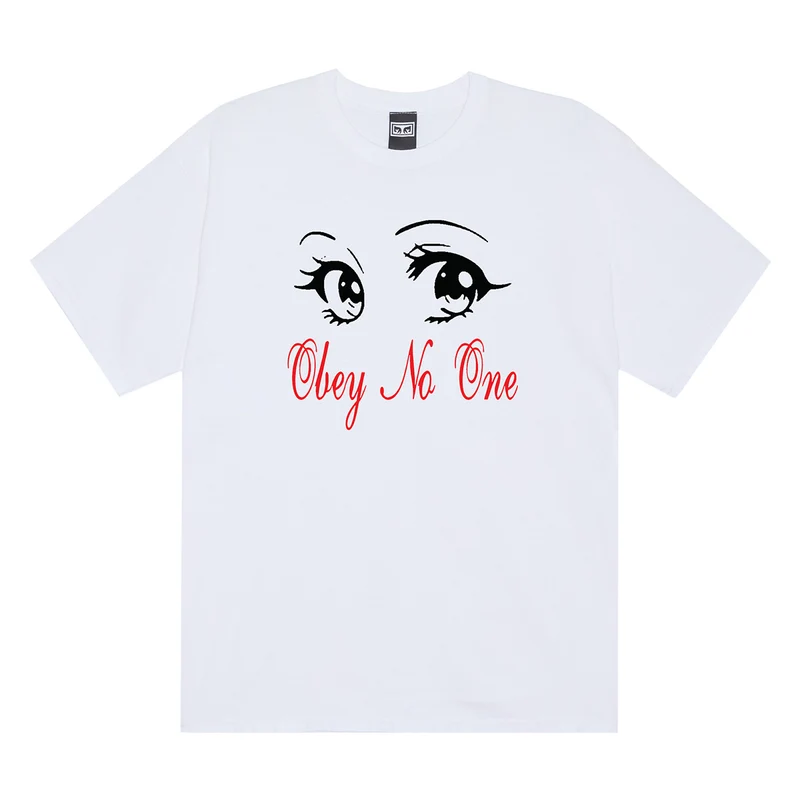 Obey no one eyes vintage tee