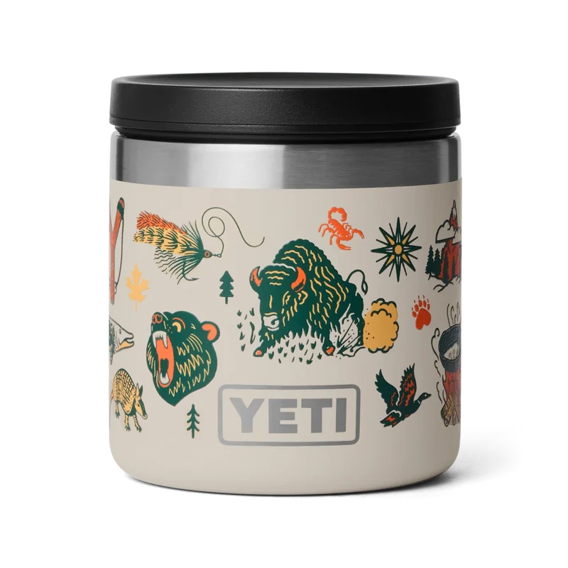 Yeti Geisoleerde Voedselpot Summer Graphic Cape Taupe