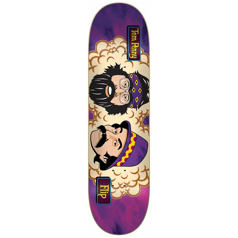 Flip Toms Friends Skateboard Deck Purple Haze