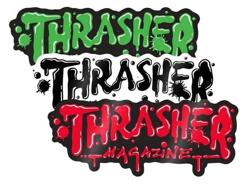 Thrasher Wet Paint 6 inch Sticker