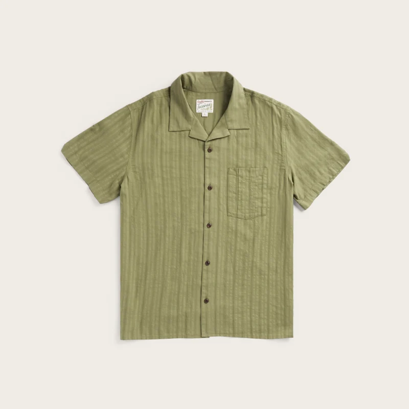 Men's Dobby Camp Shirt SS