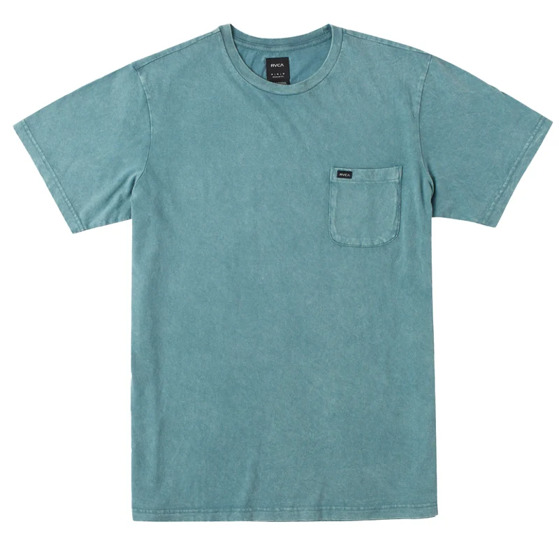 MANIC TIE DYE CREW MALLARD BLUE