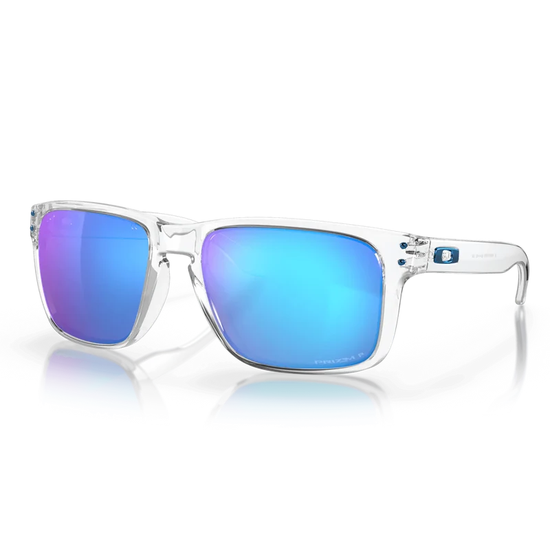 Holbrook XL Polished Clear Prizm Sapphire Iridium Polarized
