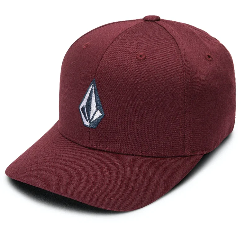 FULL STONE FLEXFIT HAT Bordeaux Brown