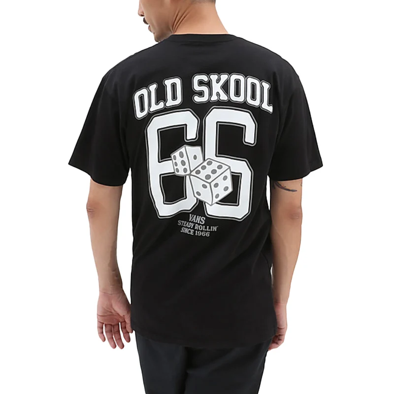 STEADY ROLLIN SS TEE BLACK
