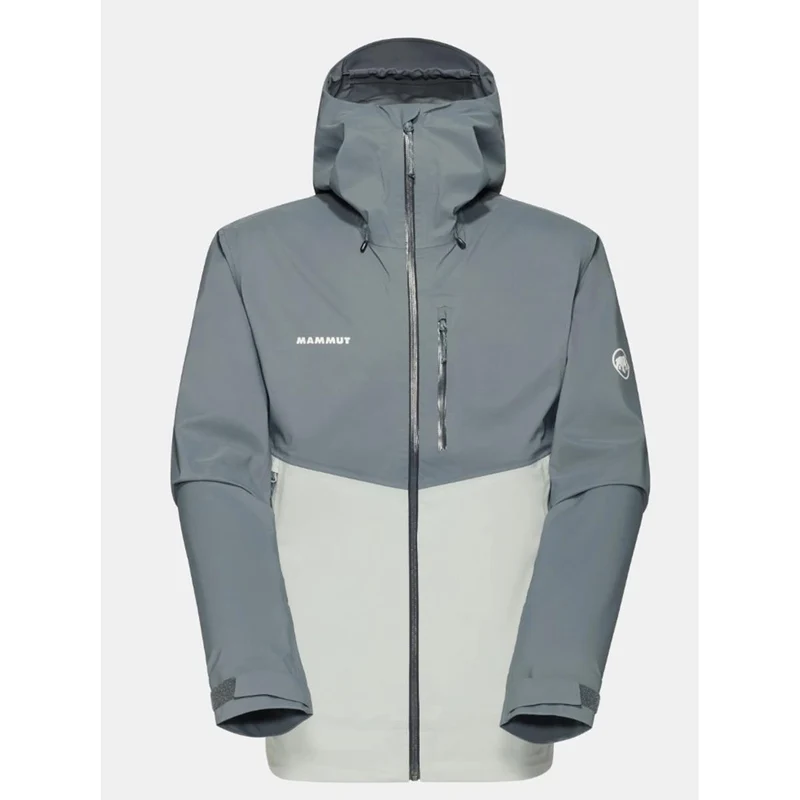 MAMMUT- Alto Guide HS Hooded Jacket Men - Silver sage- strata- Herren