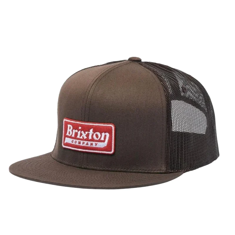STEADFAST HP MESH CAP DARK EARTH/BURNT RED