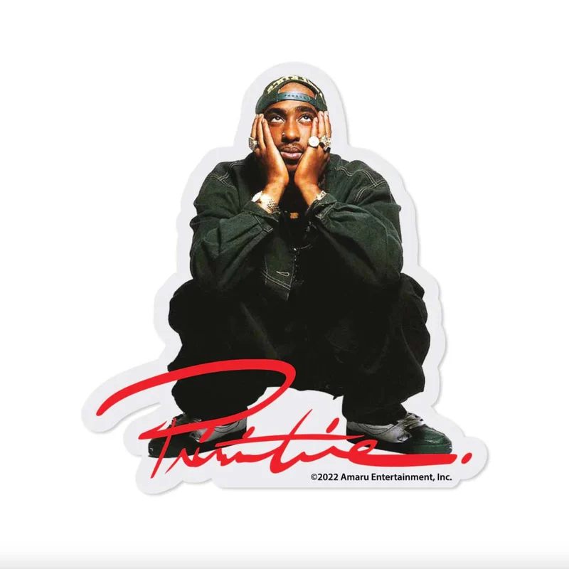 Primitive Shakur Sticker Multiple Colors