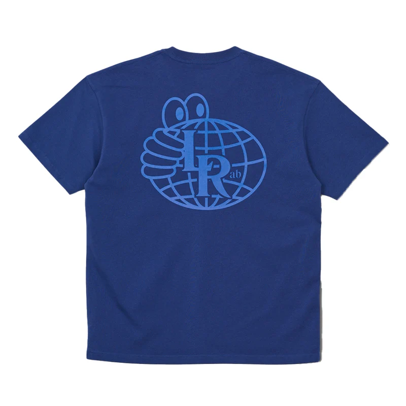 LRAB Atlas Monogram Tee Navy/Blue