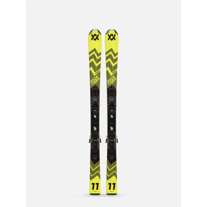 Völkl Racetiger Junior yellow + 4.5 VMotion Junior (110-120cm) 2024 2025