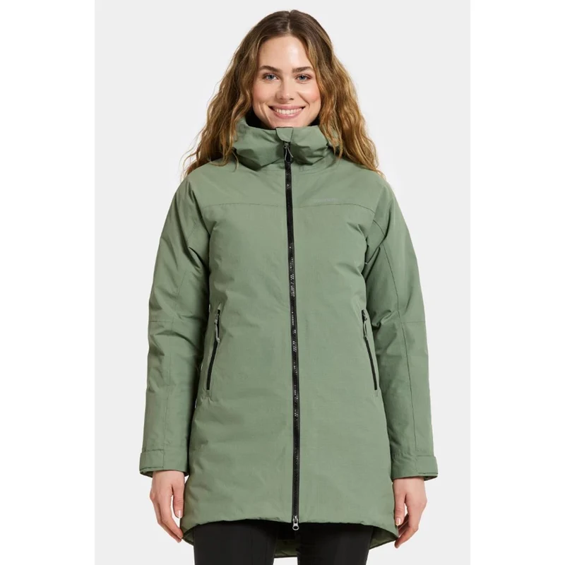 Didriksons Marget Parka Women light moss