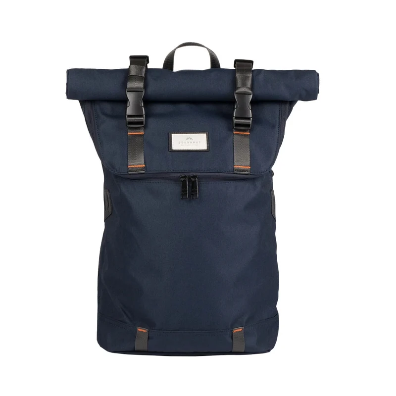 Christopher Nylon Accents Backpack navy x orange