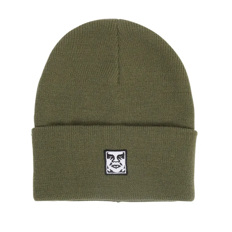 ICON PATCH CUFF BEANIE ARMY