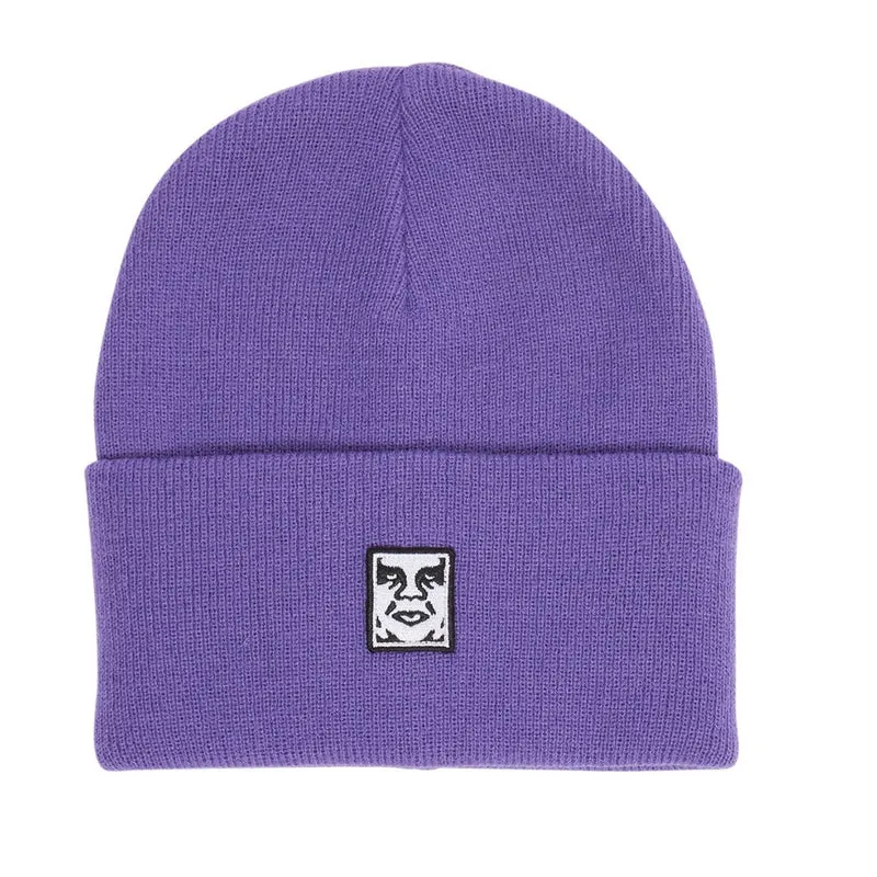ICON PATCH CUFF BEANIE PASSION FLOWER