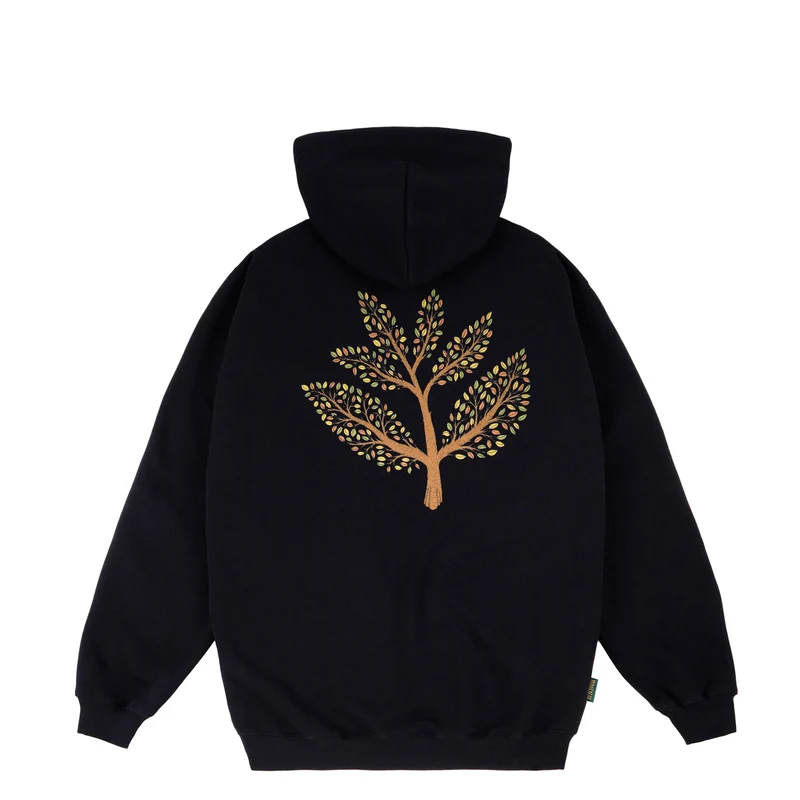 TREE PLANT HOODIE BLACK