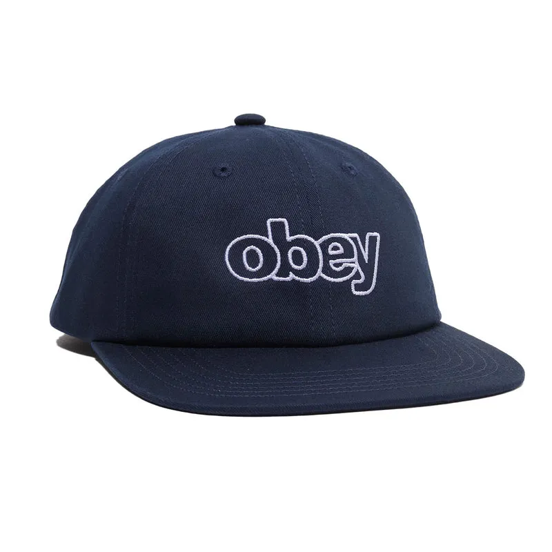 Obey select 6 panel snapback