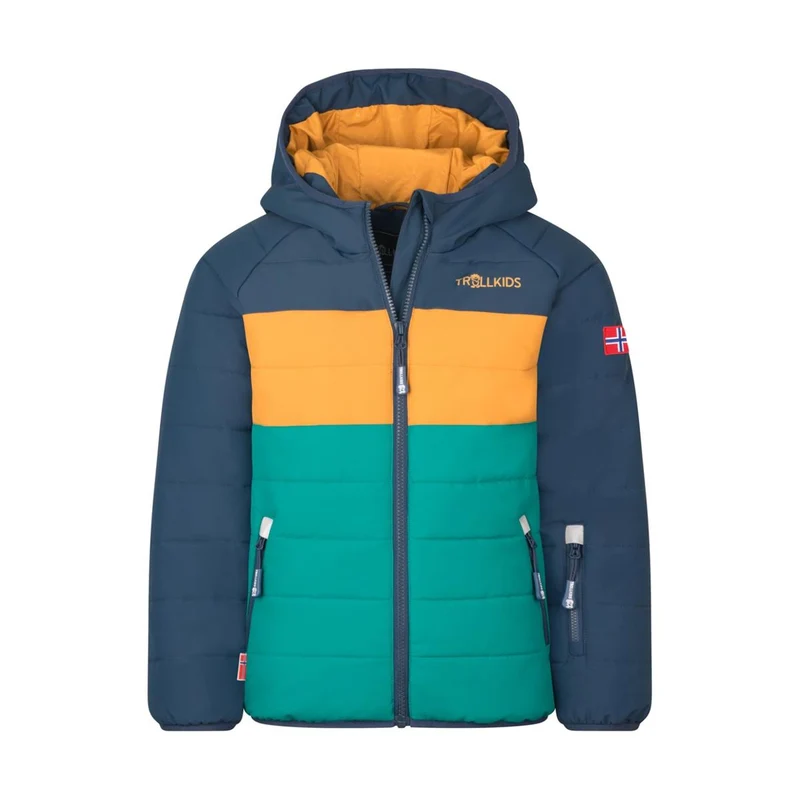 Trollkids Kids Hafjell Snow Jacket PRO dark cyan Kinder