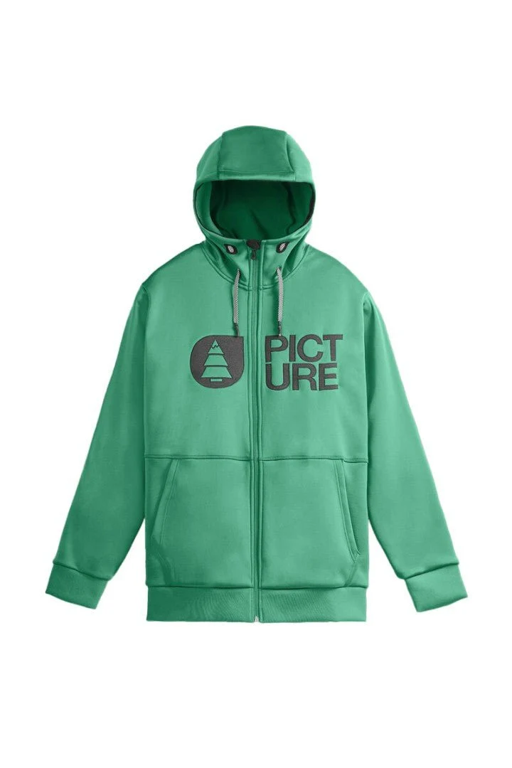 Park Zip Tech Hoodie Spectra Green