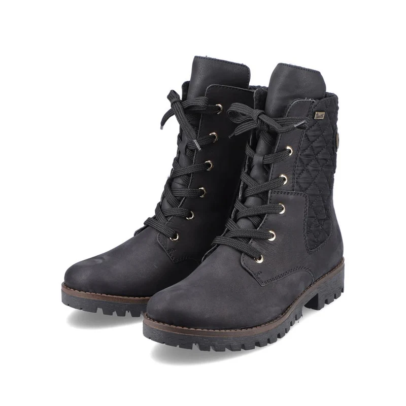Rieker Tucson Biker Boots schwarz