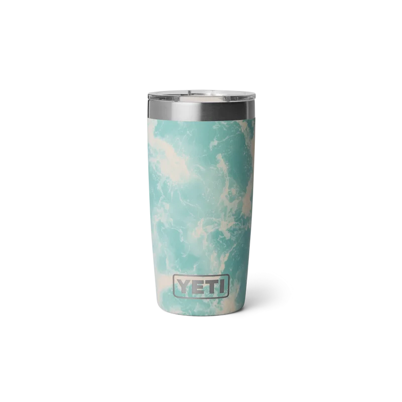 Yeti Rambler 10 Oz Tumbler Seafoam Pattern
