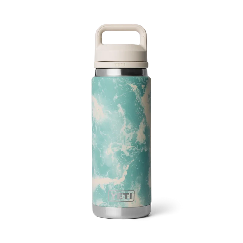Yeti Rambler 26 Oz Colour Chug Bottle 769 ML Seafoam Pattern