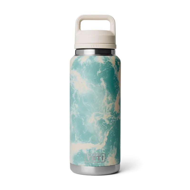 Yeti Rambler 36 Oz Bottle Seafoam Pattern
