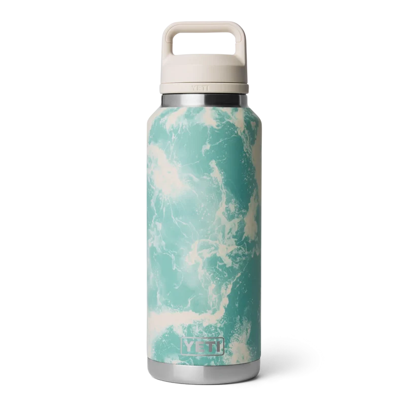 Yeti Rambler 46 Oz Bottle Seafoam Pattern