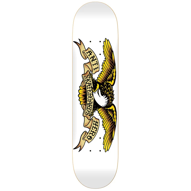 Anti Hero Classic Eagle Skateboard Deck White