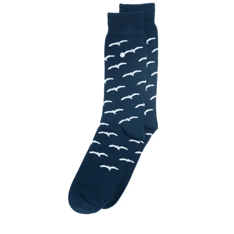 Alfredo Gonzales Sokken The Birds AG-SK-BC-02-109 Blauw