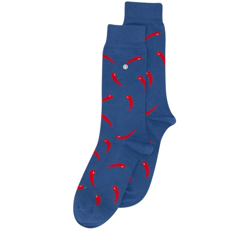 Alfredo Gonzales Sokken Red Pepper AG-SK-PEP-01-109 Blauw