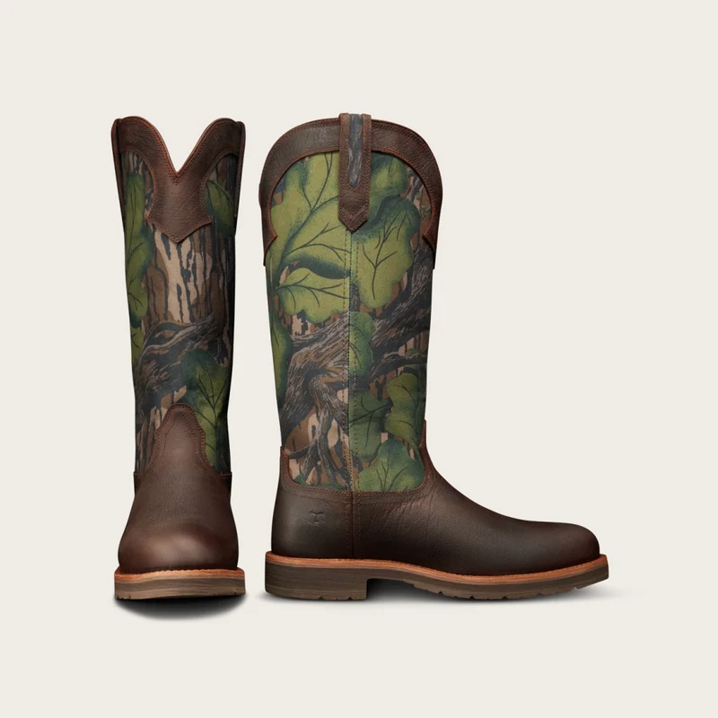Tecovas x Mossy Oak Snake Boot