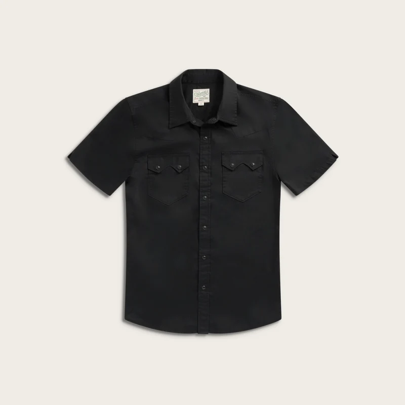 Men's Sawtooth Short Sleeve Pearl Snap