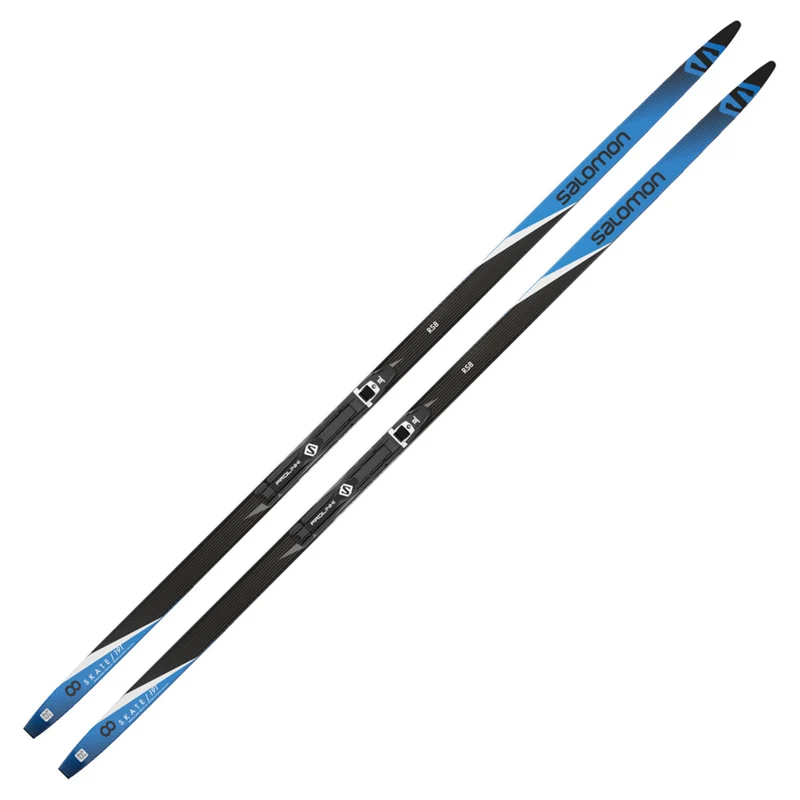 2023 Salomon RS 8 Skate XC Skis w/ Prolink Pro Skate Bindings