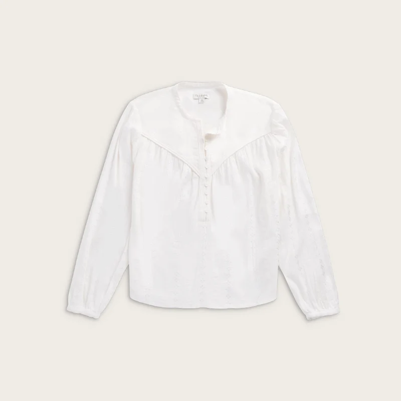 Women's L/S Woven Blouse