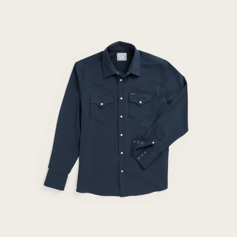 Men's Performance Long Sleeve Western Pearl Snap