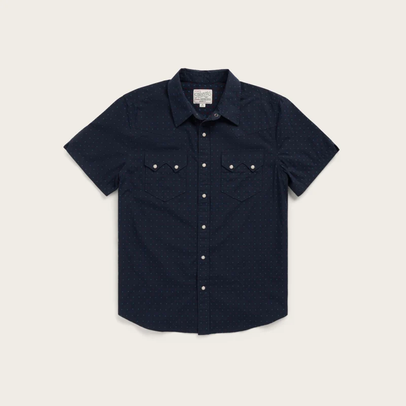 Men's Star Stitch Pearl Snap